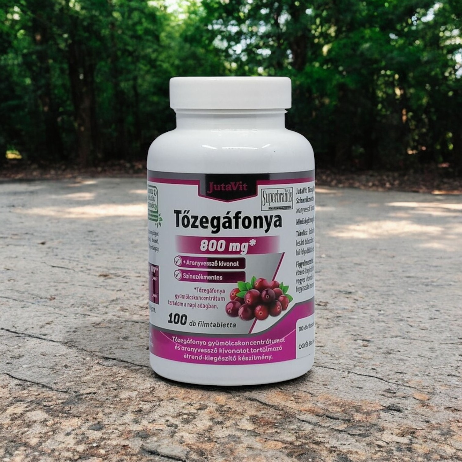 JutaVit Tőzegáfonya 800 mg + aranyvessző kivonat - 100 db - Image 2