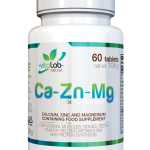 Vitalab-Natural Ca-Zn-Mg - kalcium, cink, magnézium - 60 db