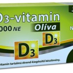 JutaVit D3-vitamin 3000 NE Oliva - 100 db csomagolása
