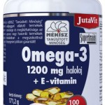 JutaVit Omega 3 halolaj 1200 mg + E Vitamin - 100 db