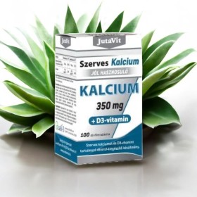 Alternative view of JutaVit Szerves Kalcium 350 mg + D3-vitamin - 100 db