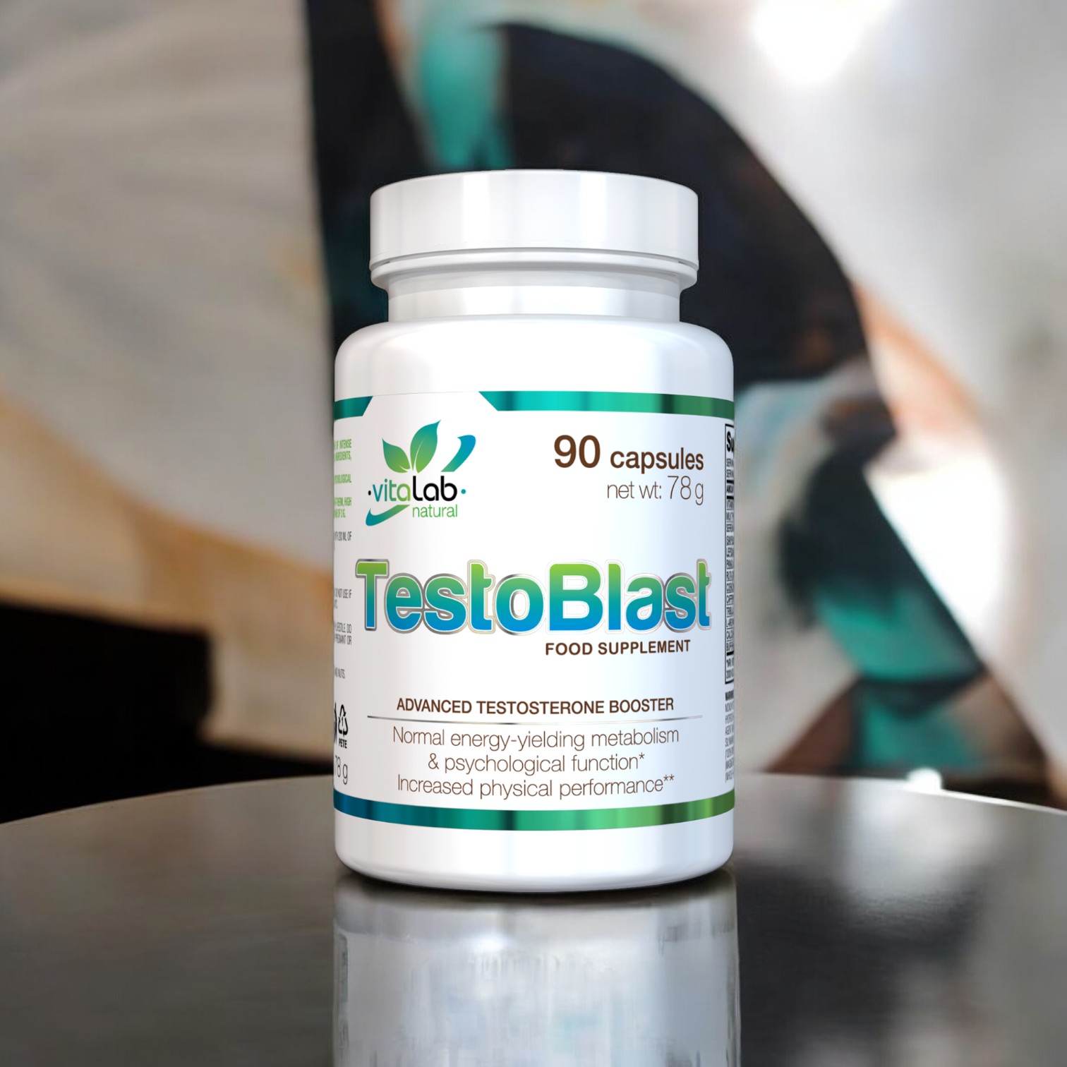 Vitalab-Natural TestoBlast - Következő generációs TST fokozó - 90 db - Image 2