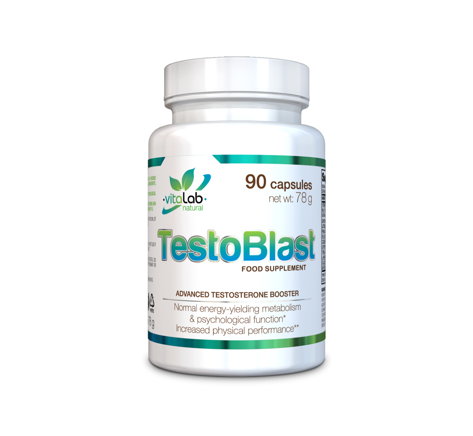Vitalab-Natural TestoBlast - Következő generációs TST fokozó - 90 db