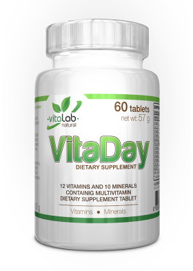 Vitalab-Natural VitaDay napi multivitamin - 60 db