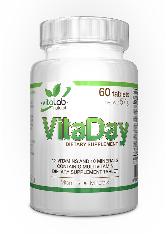 Vitalab-Natural VitaDay napi multivitamin - 60 db csomagolása
