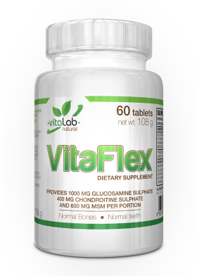 Vitalab-Natural Vitaflex – glükozamin, kondroitin, MSM komplex - 60 db