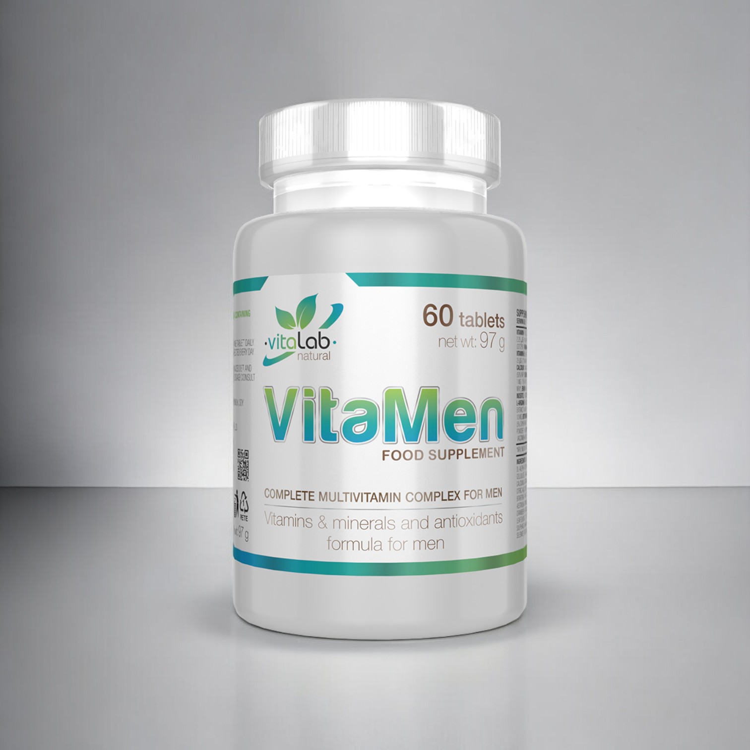 Vitalab-Natural VitaMen - multivitamin férfiaknak - 60 db - Image 2