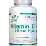 Vitalab-Natural C-vitamin 1000 mg és csipkebogyó 50 mg - 100 db
