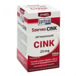 JutaVit Szerves Cink 25 mg - 100 db csomagolása