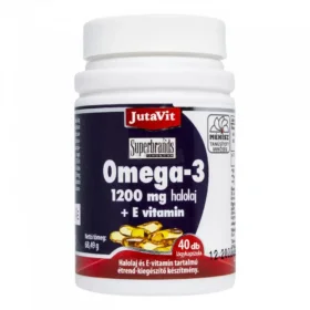 JutaVit Omega-3 Halolaj 1200 mg+E-vitamin 40 db
