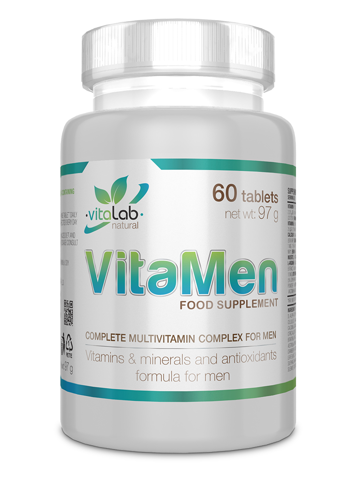 Vitalab-Natural VitaMen - multivitamin férfiaknak - 60 db