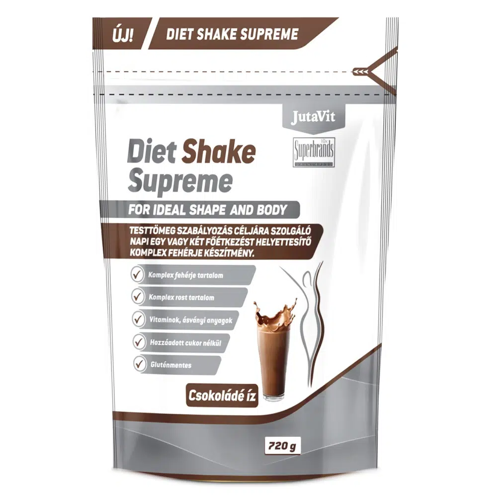 JutaVit Diet Shake Supreme Csokoládé íz 720 g