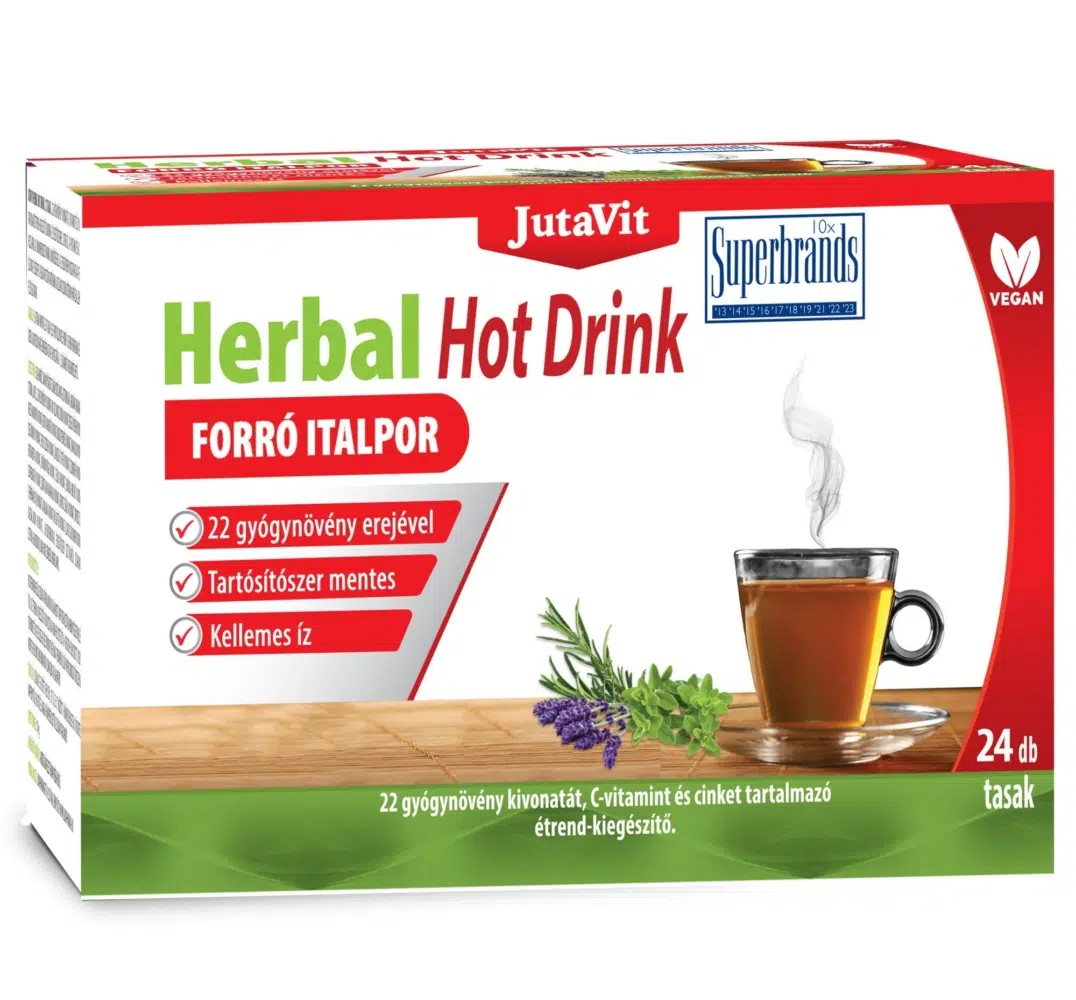 JutaVit Herbal Hot Drink Felnőtt 24 db