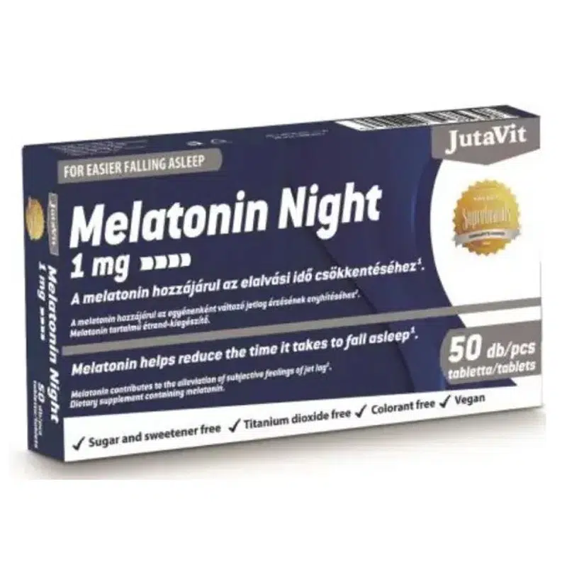 JutaVit Melatonin Night 1 mg 50 db