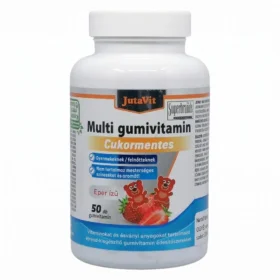 JutaVit Multivitamin Gumi Cukormentes eper ízű 50 db