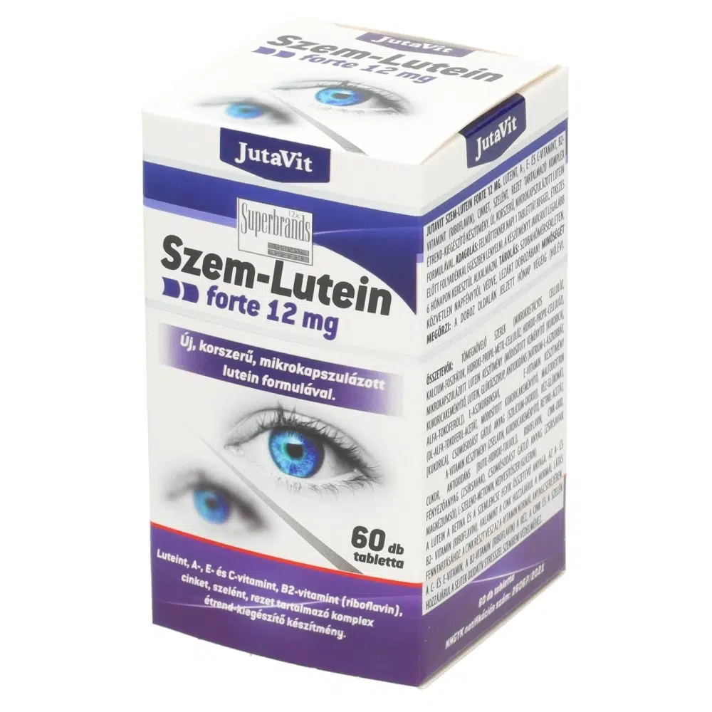 JutaVit Szem-Lutein forte 12 mg 60 db