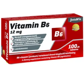 JutaVit B6-vitamin (Piridoxin) 12 mg 100 db