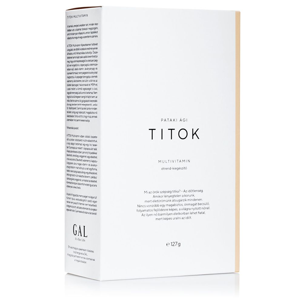 Gal TITOK Multivitamin 127 g csomagolása